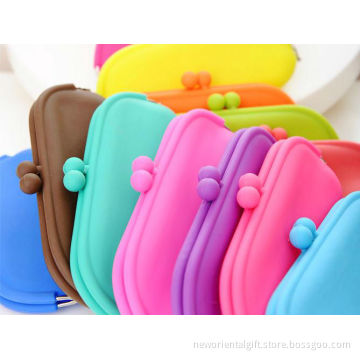 Colorful silicone handbags for promotional gift
